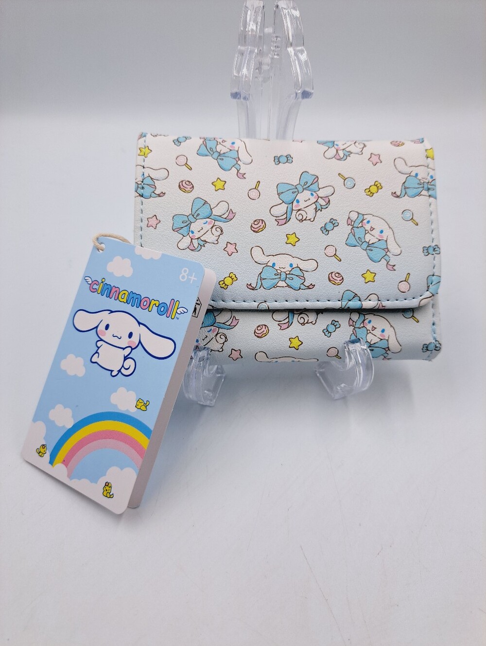 Sanrio Loungefly Cinnamoroll Pastel Blue Sugar Sweet Wallet Hello Kitty